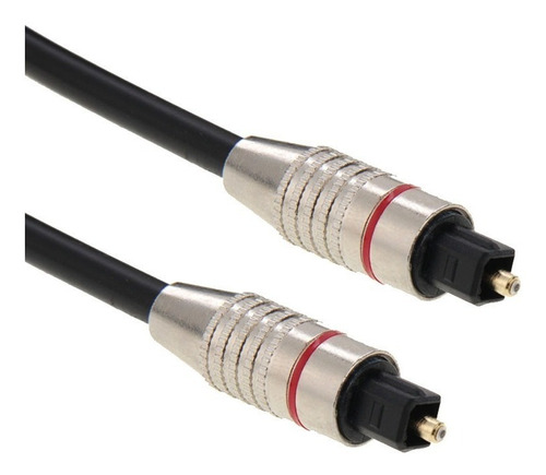 Cable Optico Fibra Optica Dorada 1,5 Mts Audio Digital