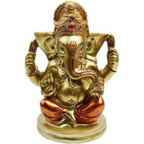 Estatua Del Dios Indio Lord Ganesha - Ídolo Del Dios Hindú G