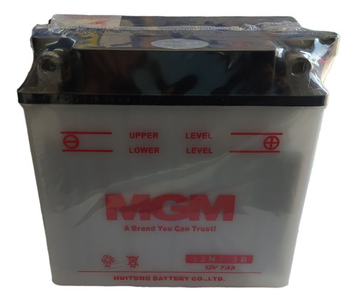 Bateria De Moto 12n7-3b Mgm
