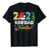 Camiseta Festiva Navidad Familiar 2023 Playeras Navideñas