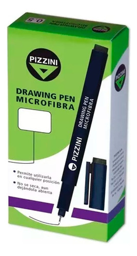 Microfibra Estilografo Pizzini Tinta Pigmentada 0.7 Mm