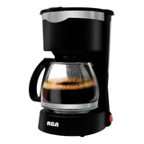 Cafetera Eléctrica Jarra Cristal 650 Ml Negro Rc-caf1 Rca