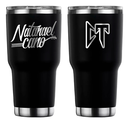 Natanael Cano Corridos Ct Termo 30 Oz Vaso Térmico Láser