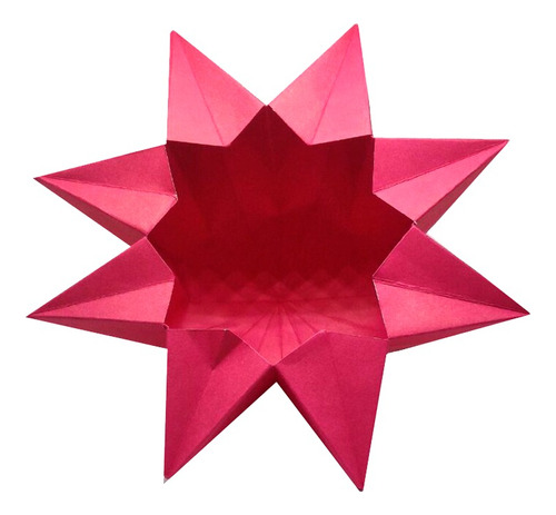 Faroles Decorativos Origami Vela Al Mayor 12pzs / Impoluz