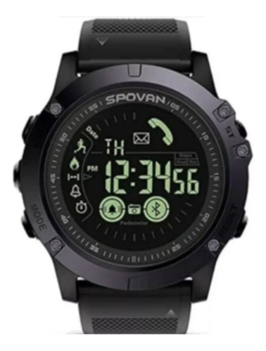  Relógio Smart Watch Spovan Pr1-2 Militar P.d'água Original 