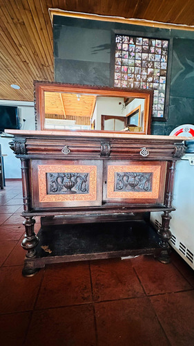 Se Vende Mueble Antiguo Con Cubierta De Mármol