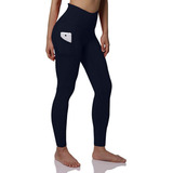 Leggings Femininas Para Ioga, Treino, Bolso, Fitness, Esport