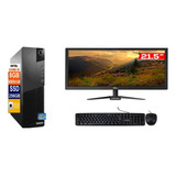 Computador Lenovo I5 8gb Ssd 240gb W10 + Monitor 21,5