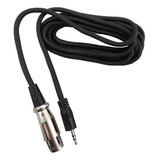 Cable Xlr Hembra A Plug 3.5 Balanceado 2.5 Mts