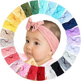 Diadema De 25 Colores Para Bebé Niña De 4 Pulgadas, Lazos.
