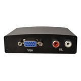 Adaptador Conector Vga A Hdmi Señal Audio Video Dispositivos