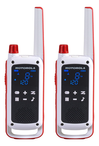 Radio Motorola Cruz Roja T478 Blanco Recargable 35 Millas