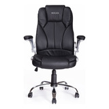 Sillón Masajeador Wolke Oficina Ejecutivo Premium Calor Gti Color Black