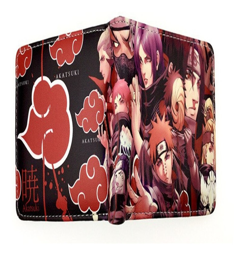 Cartera Naruto Shippuden Akatsuki Itachi Deidara Pain Anime 