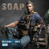 Archivo Stl Impresión 3d - Call Of Duty - Soap - Sanix