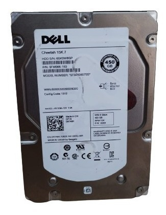 Dell R749k 450gb 15k 3.5 De Disco Duro Sas 6gbps 