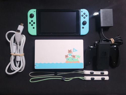 Consola Nintendo Switch 1.1 Edición Animal Crossing