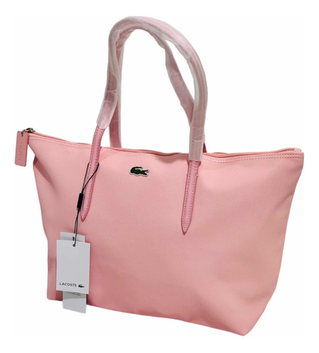 Bolso Rote Lacoste Rosa Con Etiquetas