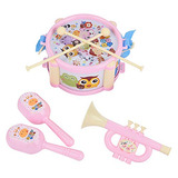 Set De Tambor Niños, Juguetes De Instrumentos Educativ...