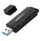 Lector De Tarjetas Sd Portátil Usb 3.0 De Doble Ranura 