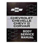1974 Manual De Servicio Chevrolet Cubierta Chevrolet, Chevel