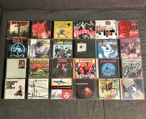 Lote 24 Cds / Todos Importados / Punk Hardcore Rock Indie