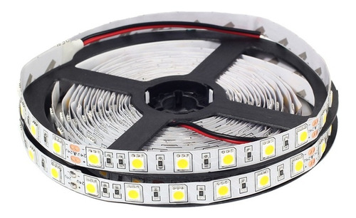 Rollo X5 Mts Tira Led 5050 Neutra 4000k Interior 14,4w Tz