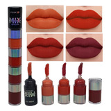 Labial Liquido Mate 4 En 1 Ultra Fijacion 