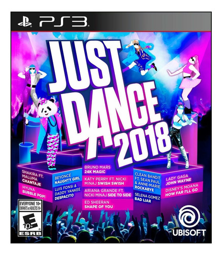 Just Dance 2018  Standard Edition Ubisoft Ps3 Físico