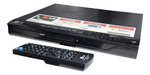 Dvd Player Leitor Cd LG Dvd 2602 Usb Av Rca 110/220 V Preto