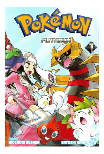 Mangá Pokémon Platinum Edição 01