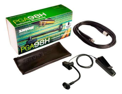 Microfono Shure Can Clip Para Instrumento Pga98h-xlr