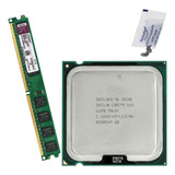 Core 2 Duo E8500 3.16ghz 6mb Fsb 1333mhz + 2gb Ddr2 800mhz