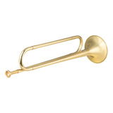 Corneta De Latón Con Trompeta Chapada En Oro Para Trompeta C