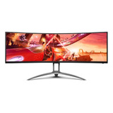 Agon Ag493ucx2 Super Wide Curved Gaming Monitor, Dual Qhd 51