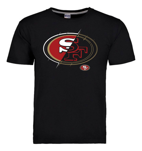 Playera Nfl Escudo San Francisco 49ers Negro