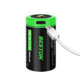 Pila Recargable Grande Tipo C 1.2v 4000mah Cable Usb Beston 