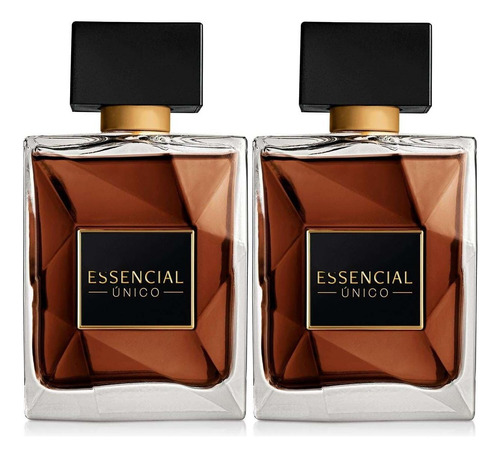 2 Essencial Único Deo Parfum Masculino - 90 Ml Kit C/2
