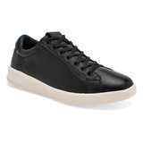 Quirelli Tenis Urbano Para Hombre Negro, Código 121448-f