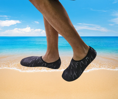 Zapato Acuático Playa Rio Hombre Mujer Con Suela De Drenaje 