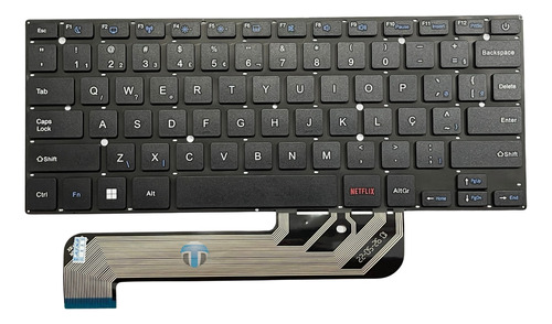 Teclado Para Notebook Ultra Ub230 Ub235 Ub320 Wifi F3