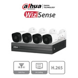 Dahua  Kitxvr1b04h-i+4b2a51 - Kit De 4 Canales 5 Megapixeles