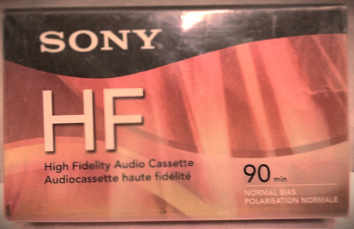 Audiocassette Sony Hf 90 Minutos 