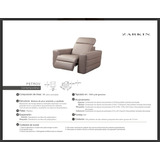 Sillon Reposet Reclinable Electrico De Piel Tuttopelle 