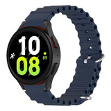 Pulseira Correa De Silicone Ondulada Para Galaxy Watch5 40mm