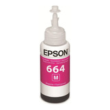 Tintas Epson T664 Magenta L1300 L365 L380 L395 664 Original