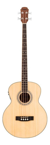 Bajo Acustico Leonard Lb429 Con Cable Eq 5 Bandas Natural