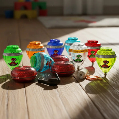 Pack 9 Trompos Profesionales Color Mixto | Meses sin interés