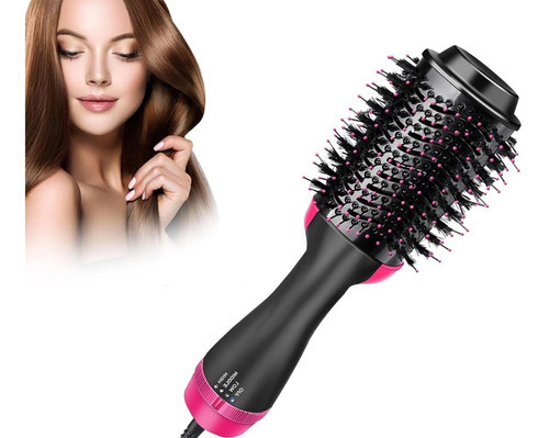 Cepillo Alisador Secador 360º Brushing Peine Anti Frizz