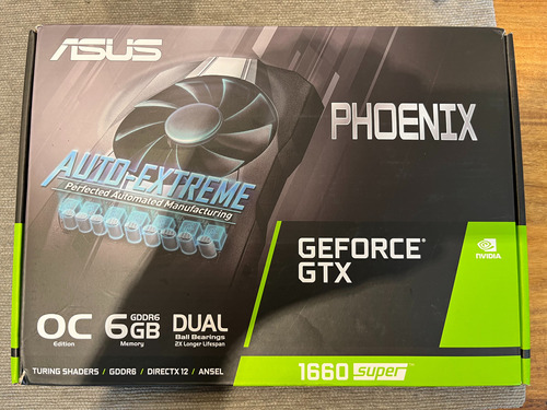 Placa De Video Nvidia Asus Phoenix Geforce Gtx 1660 Super